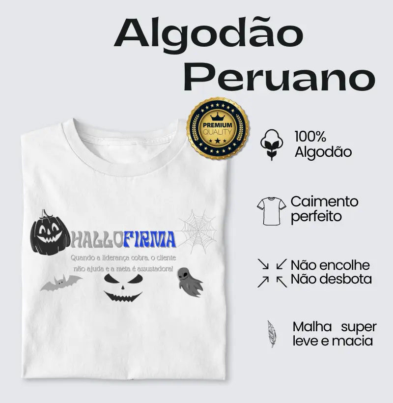 HalloFirma - Algodão Peruano