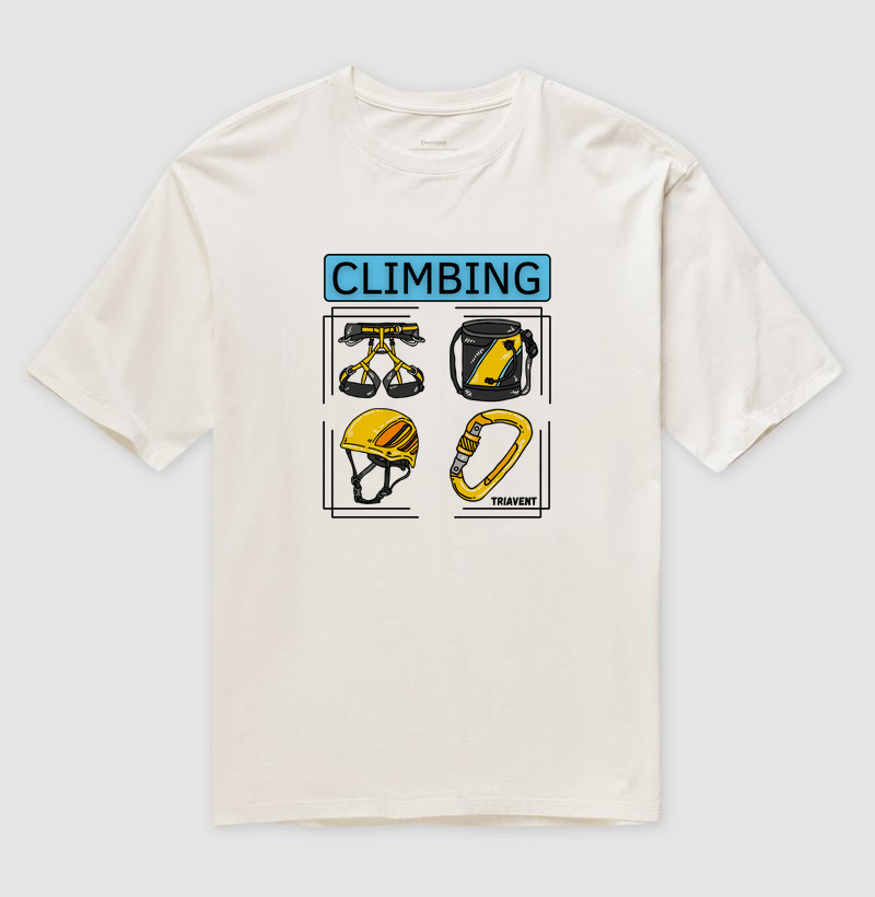 Camiseta Oversized Equipamentos de Segurança.