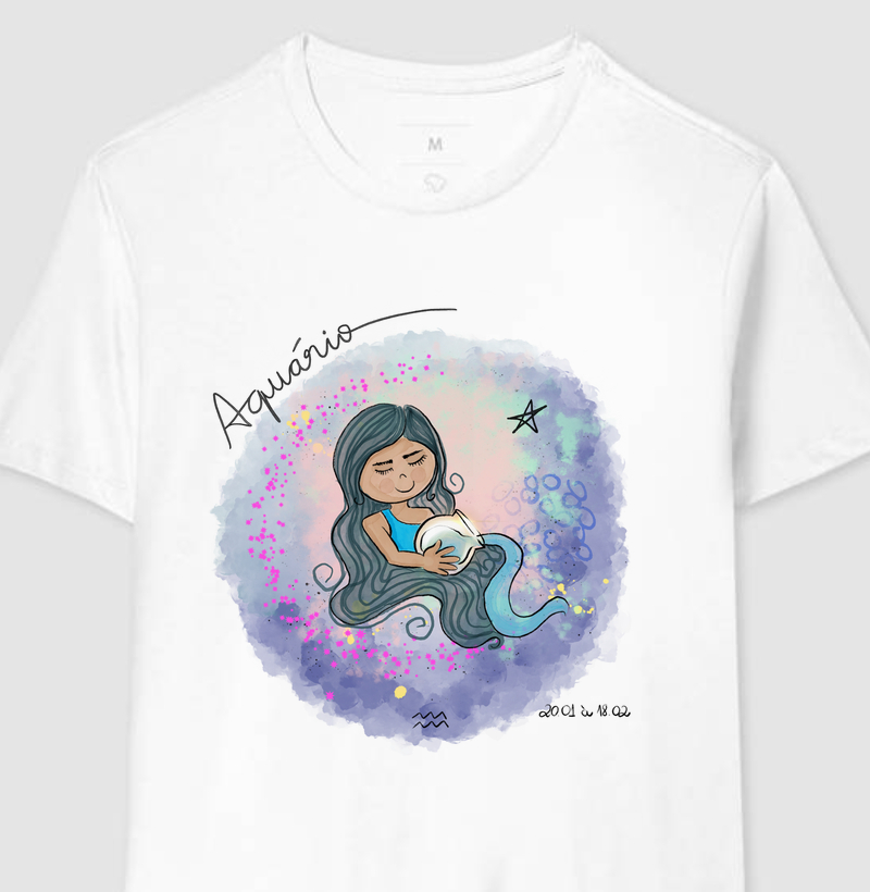 T shirt aquário
