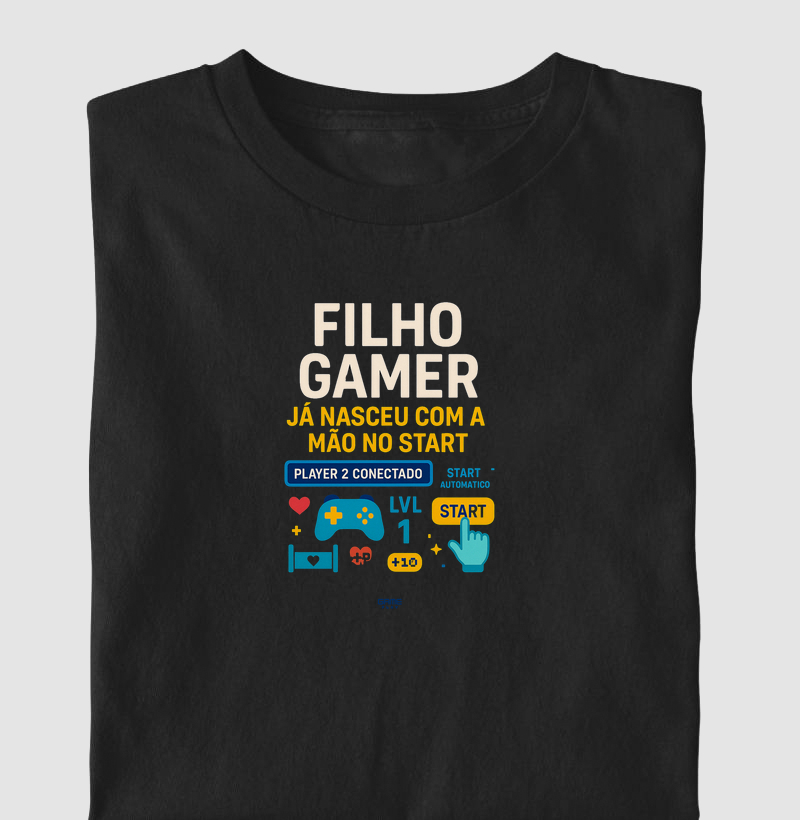 Filho Gamer Já Nasceu com a Mão no Start