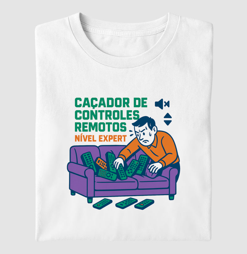 Camiseta Caçador de controle remoto