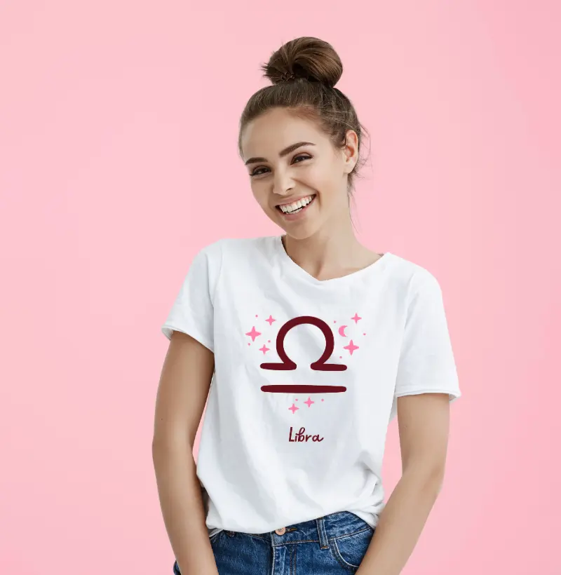 Camiseta Zodíaco Signo de Libra | MILAH