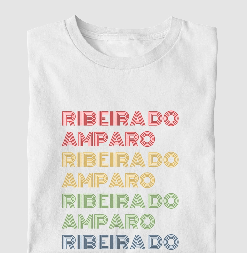 Ribeira do Amparo Letreiro Retrô