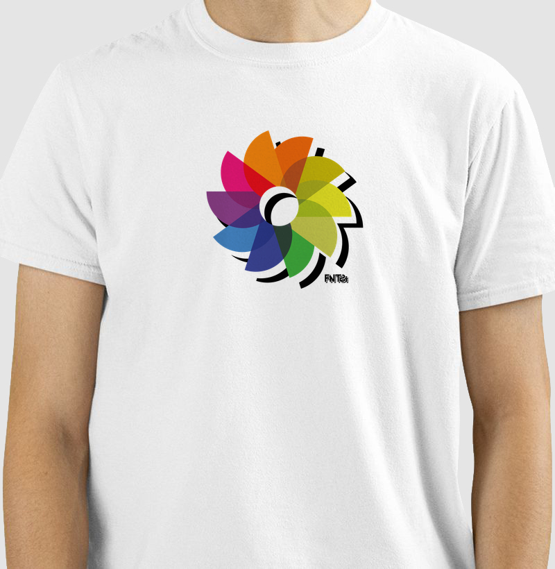 T-SHIRT "DIA" / FLOR DO SOL 2 