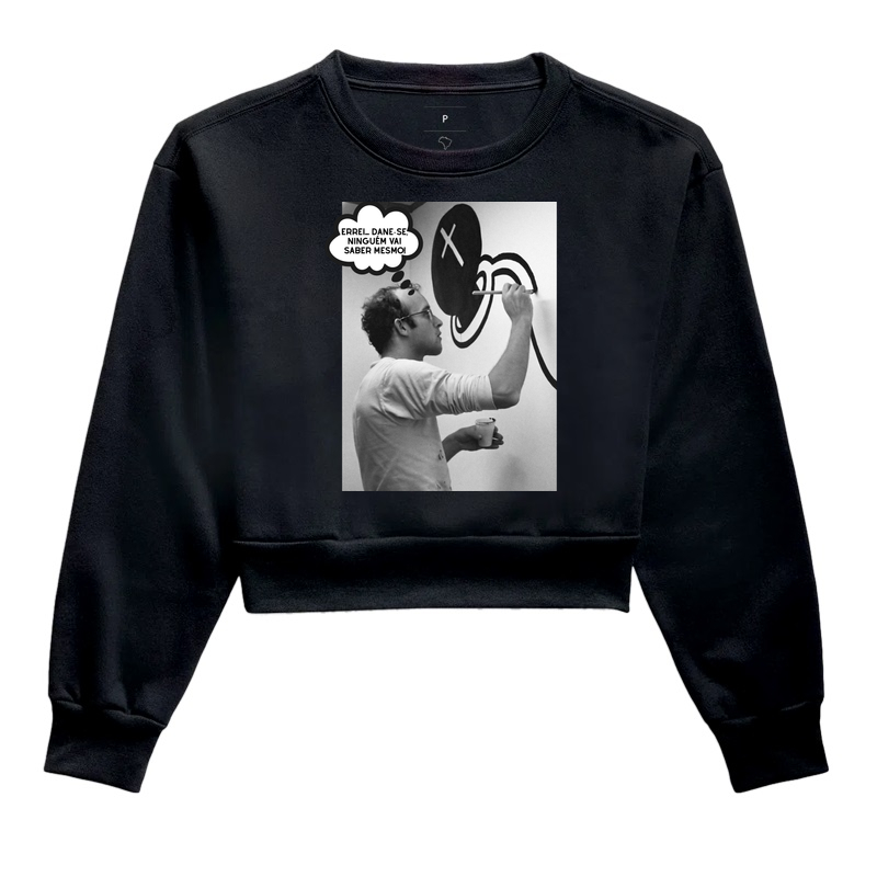 Errei... dane-se, ninguém vai saber mesmo! - Keith Haring