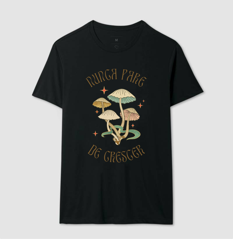 Camiseta Nunca Pare de Crescer