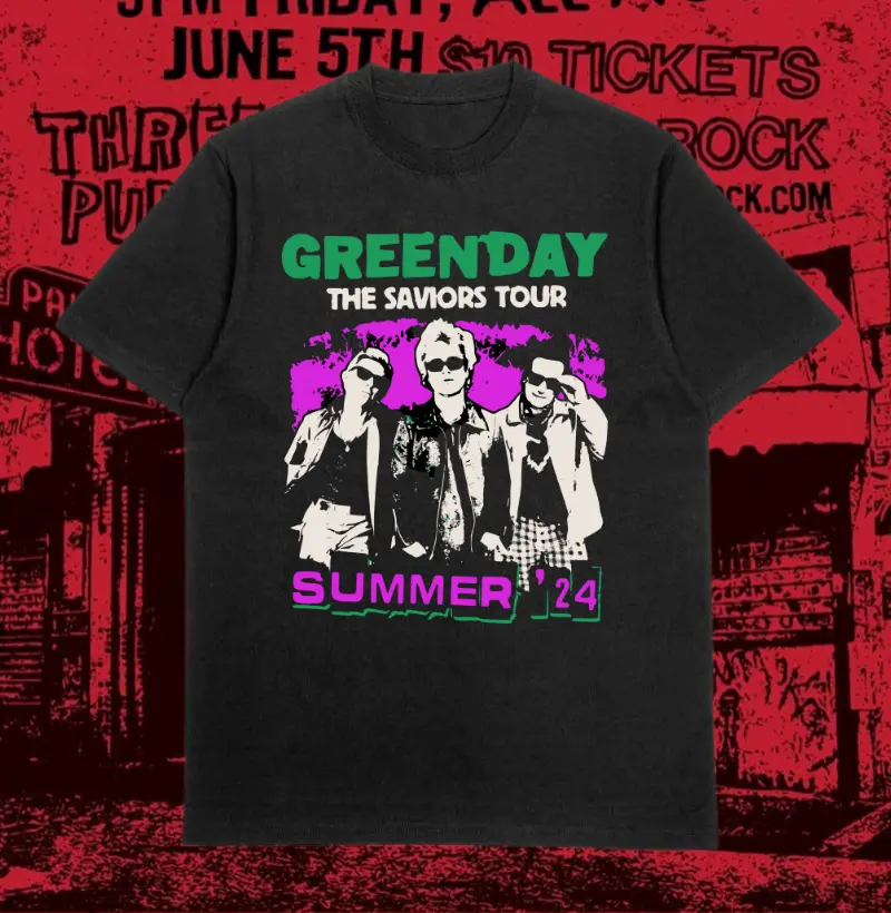 GREEN DAY THE SAVIORS TOUR
