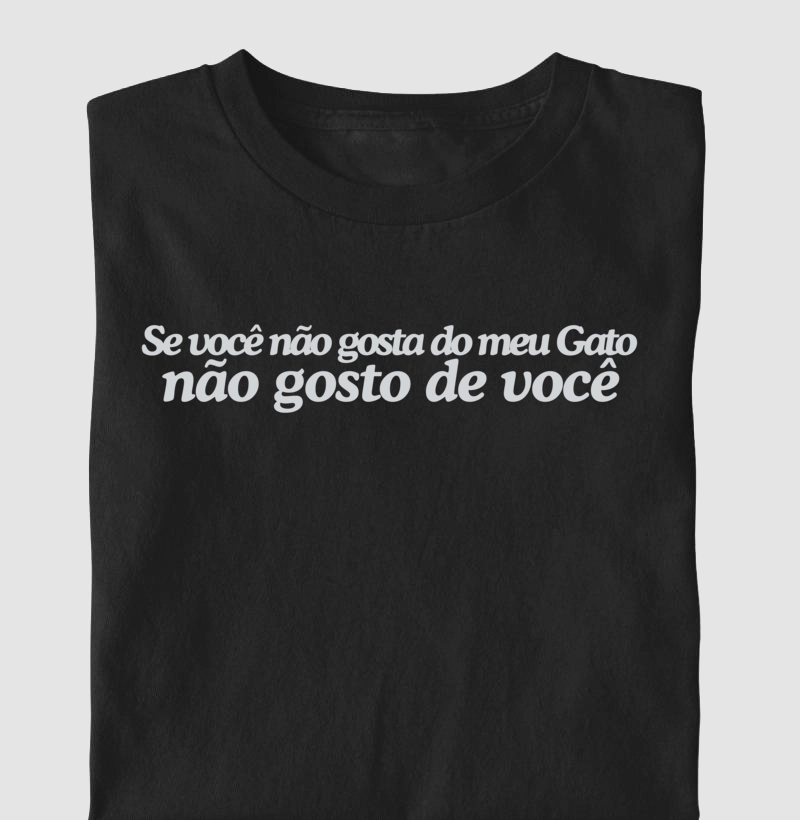 Não gosto de você!
