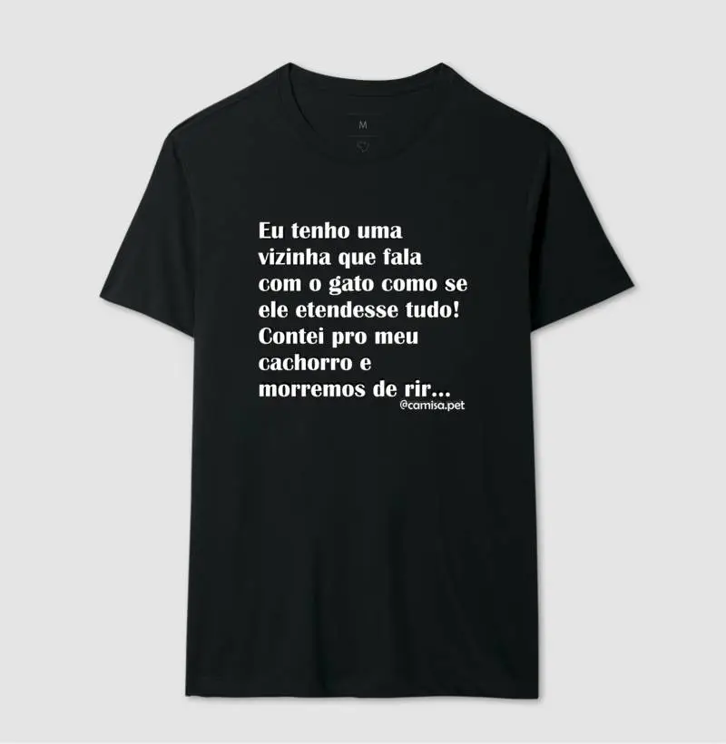 Vizinha fala com o gato!?