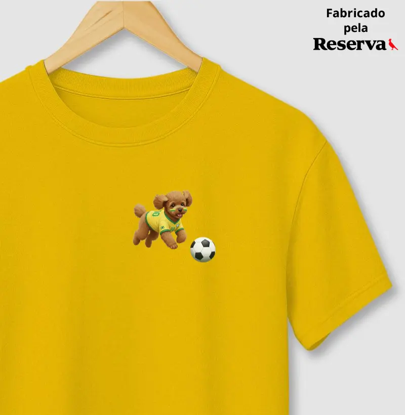 Poodle Marrom - Copa do mundo