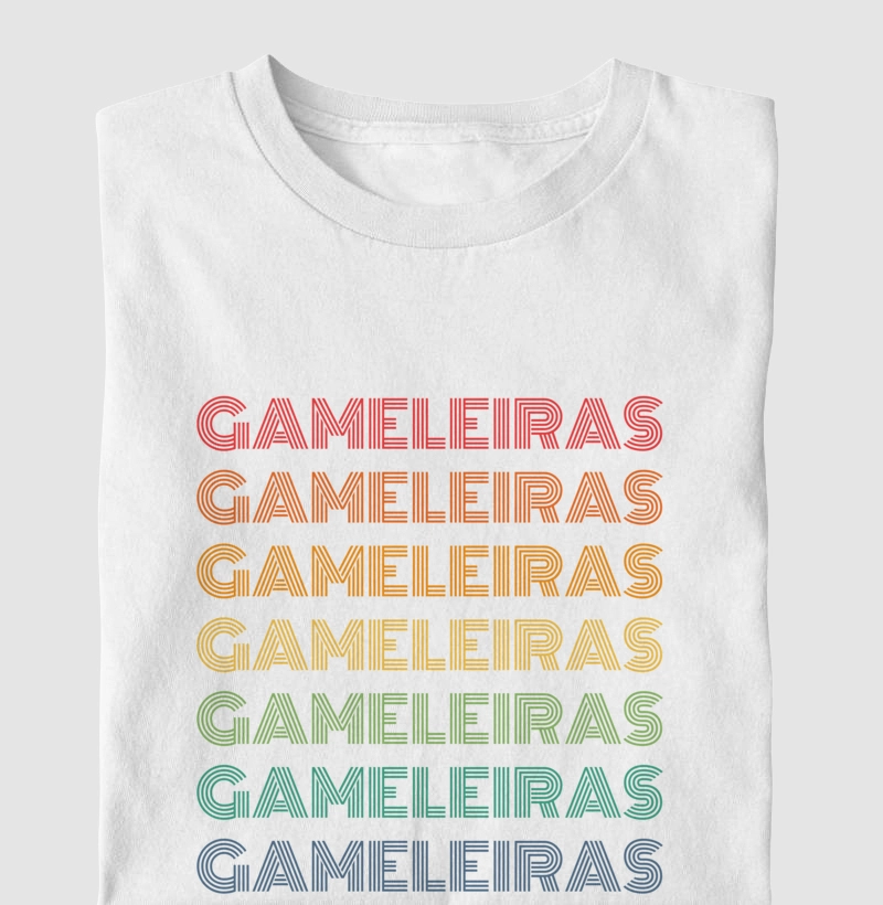 Gameleiras Letreiro Retrô
