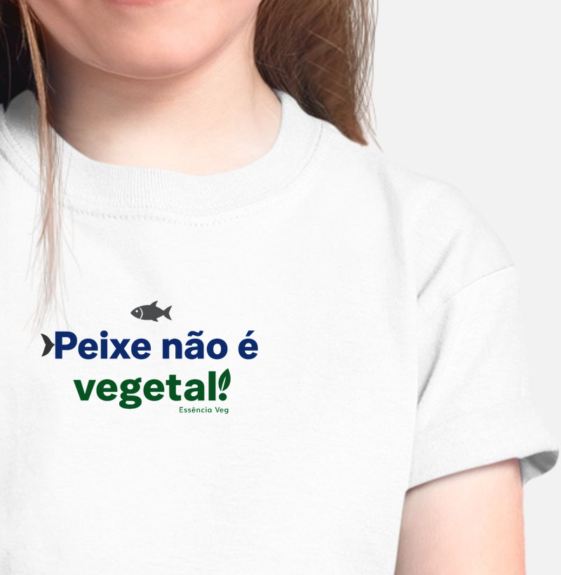 Peixe não é vegetal!