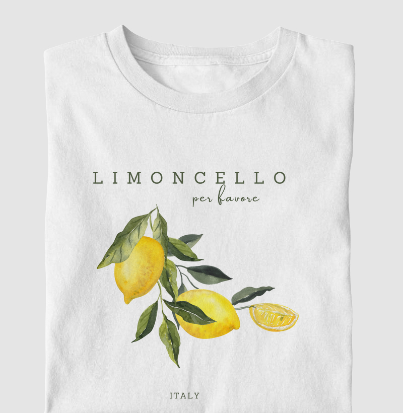 Camiseta Limoncello - Itália 
