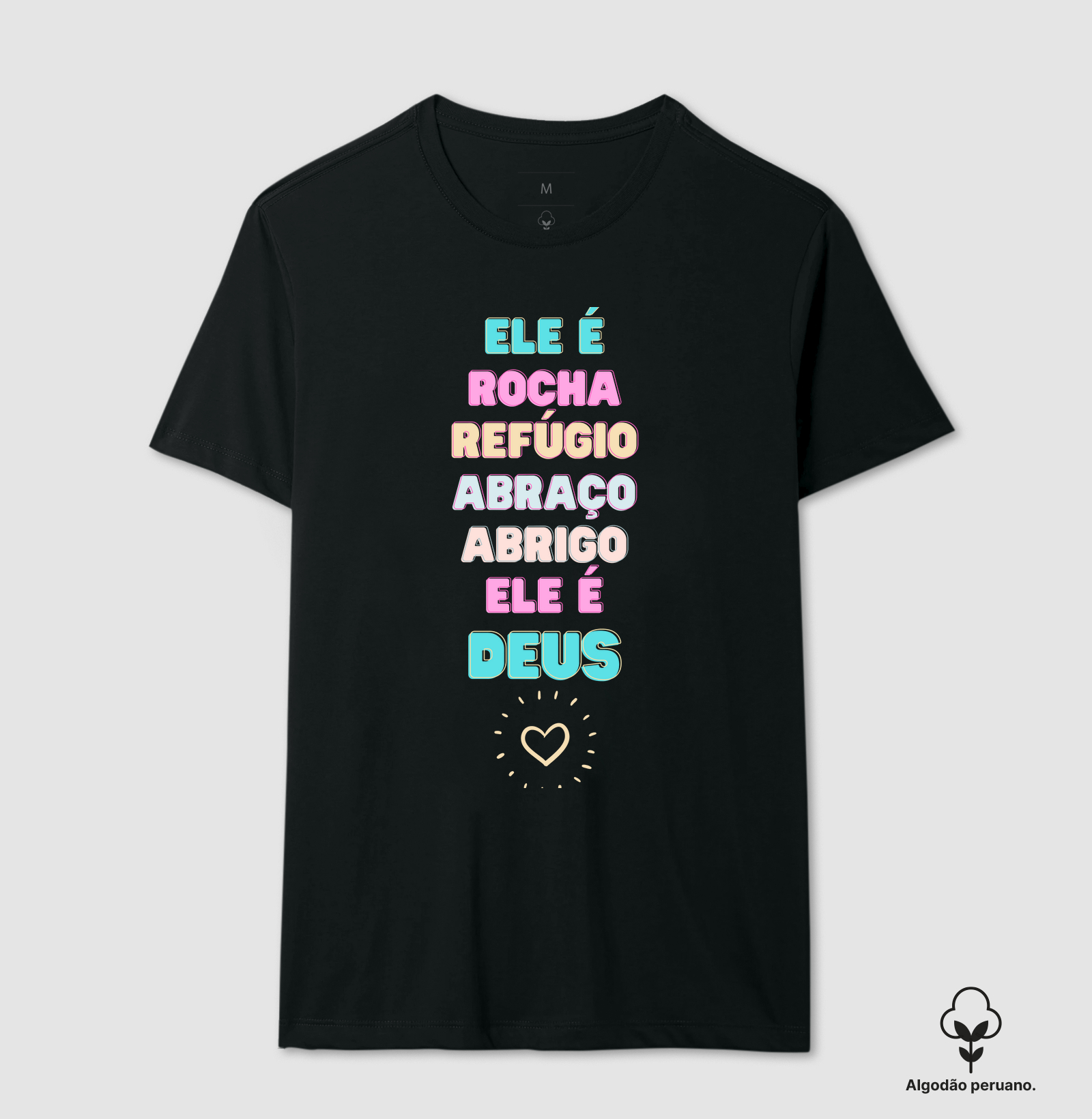 ELE É ROCHA REFÚGIO ABRAÇO ABRIGO ELE É DEUS