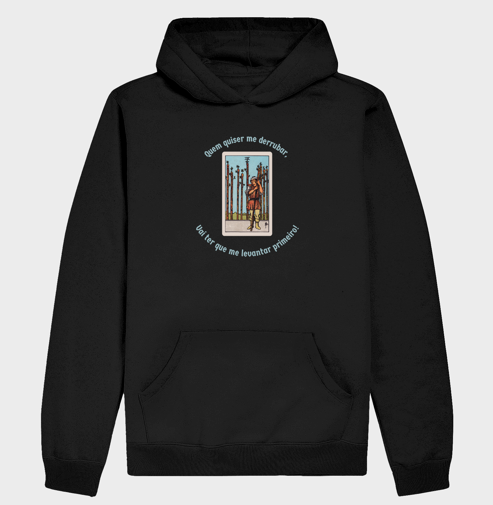 Camiseta Quem quiser me derrubar, vai ter que me levantar primeiro!