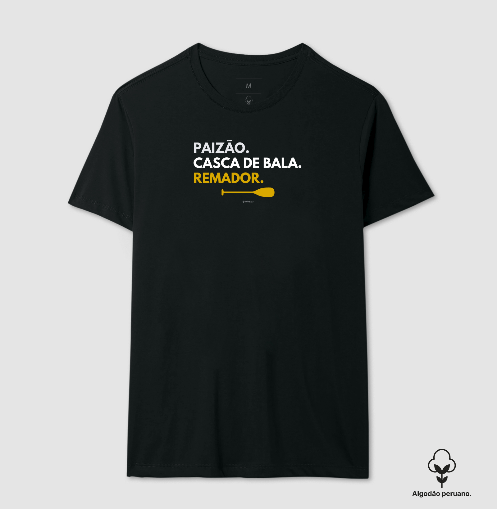 Paizão. Casca de Bala. Remador.