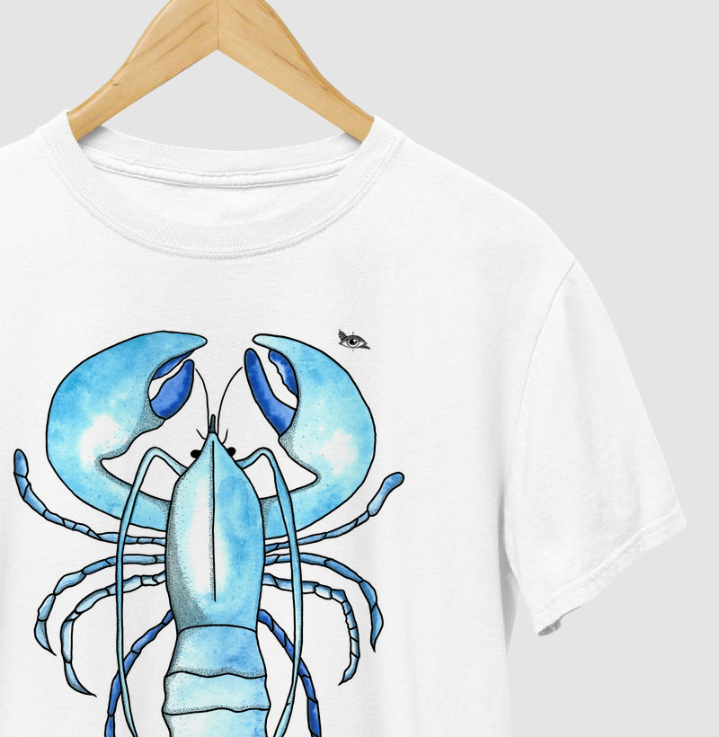 Lagosta Azul - Aquarela