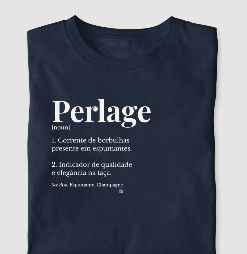 Camiseta Perlage — Wine Dictionary