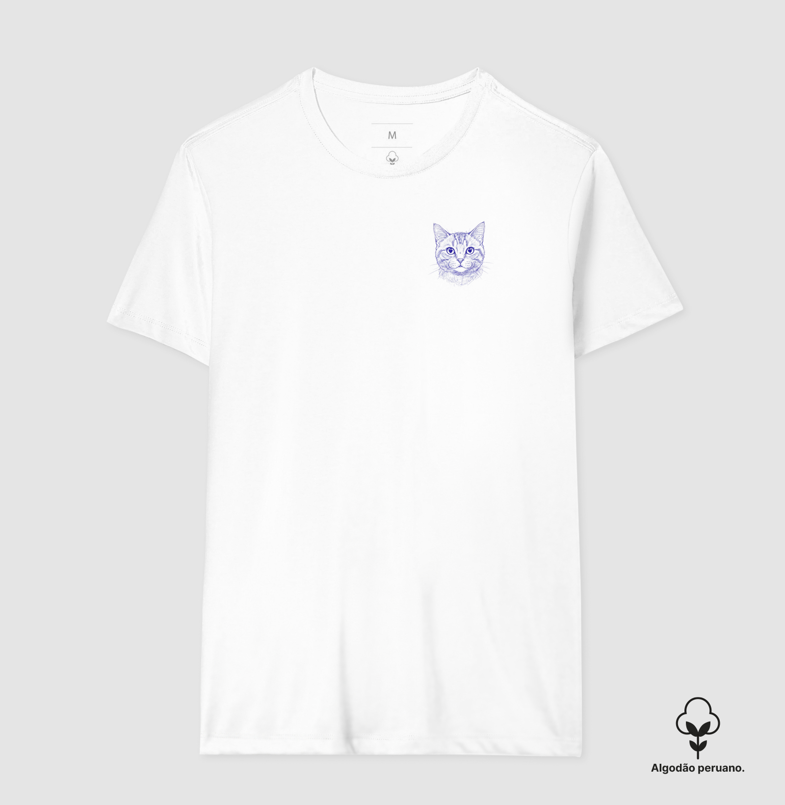 Desenho de Gato Minimalista