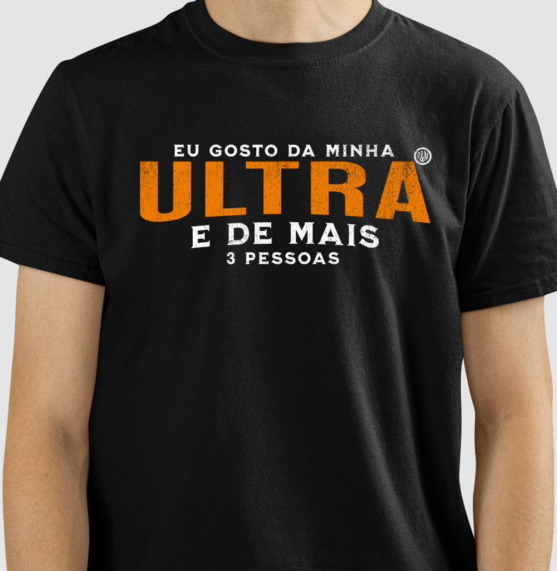 Eu gosto da minha ultra e de mais 3 pessoas