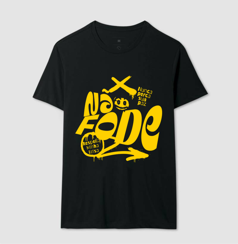 Camiseta streetwear RMB Não Fode