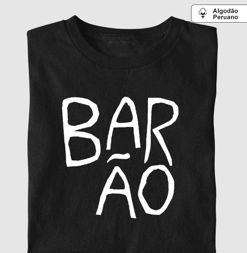 Camiseta Algodão Peruano Barão
