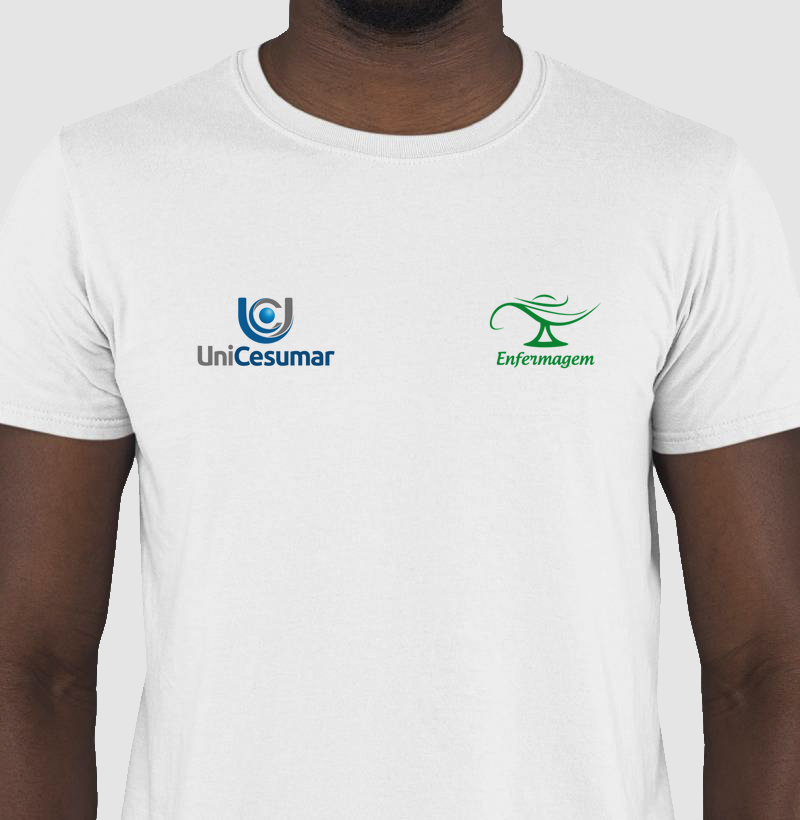Camiseta Enfermagem minimalista