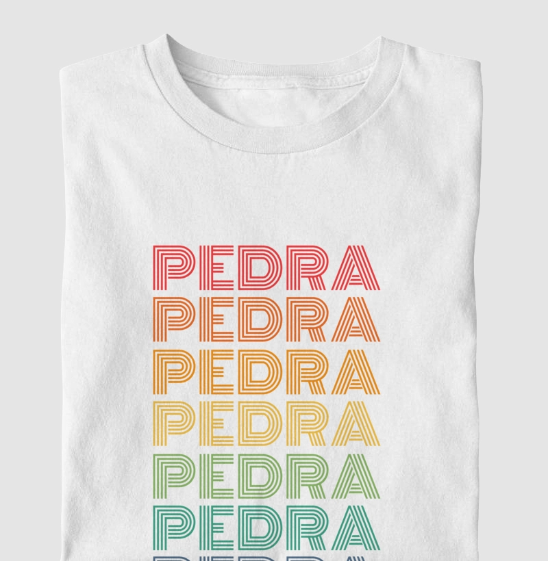 Pedra Letreiro Retrô