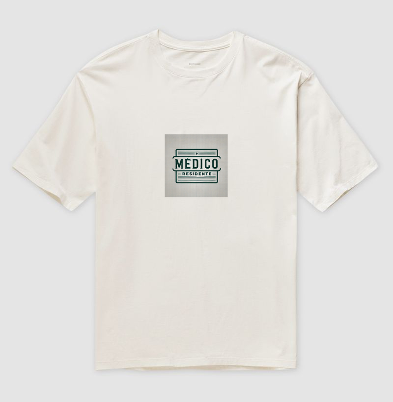 Camiseta Oversized Médico Residente