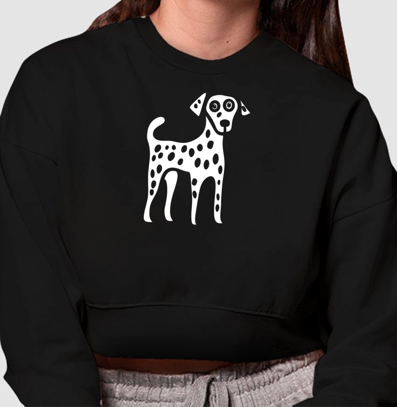 Simply Dot Dog Cropped Mol.