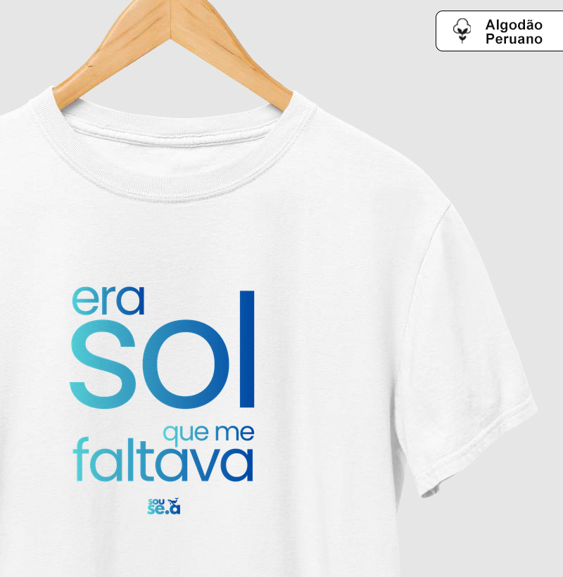 Era sol que me faltava