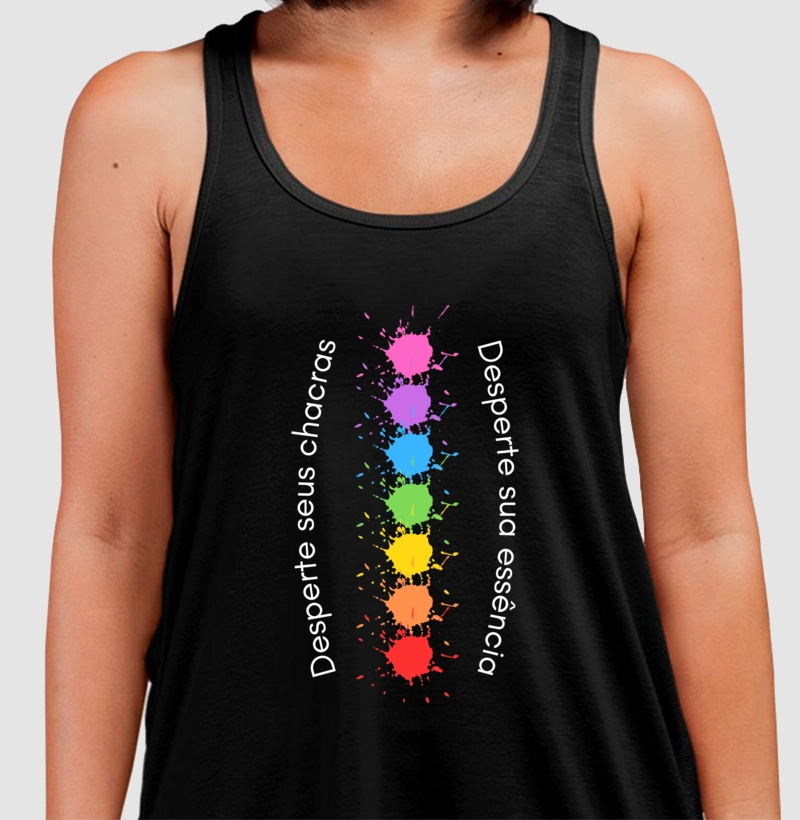 Desperte seus Chacras - camiseta 