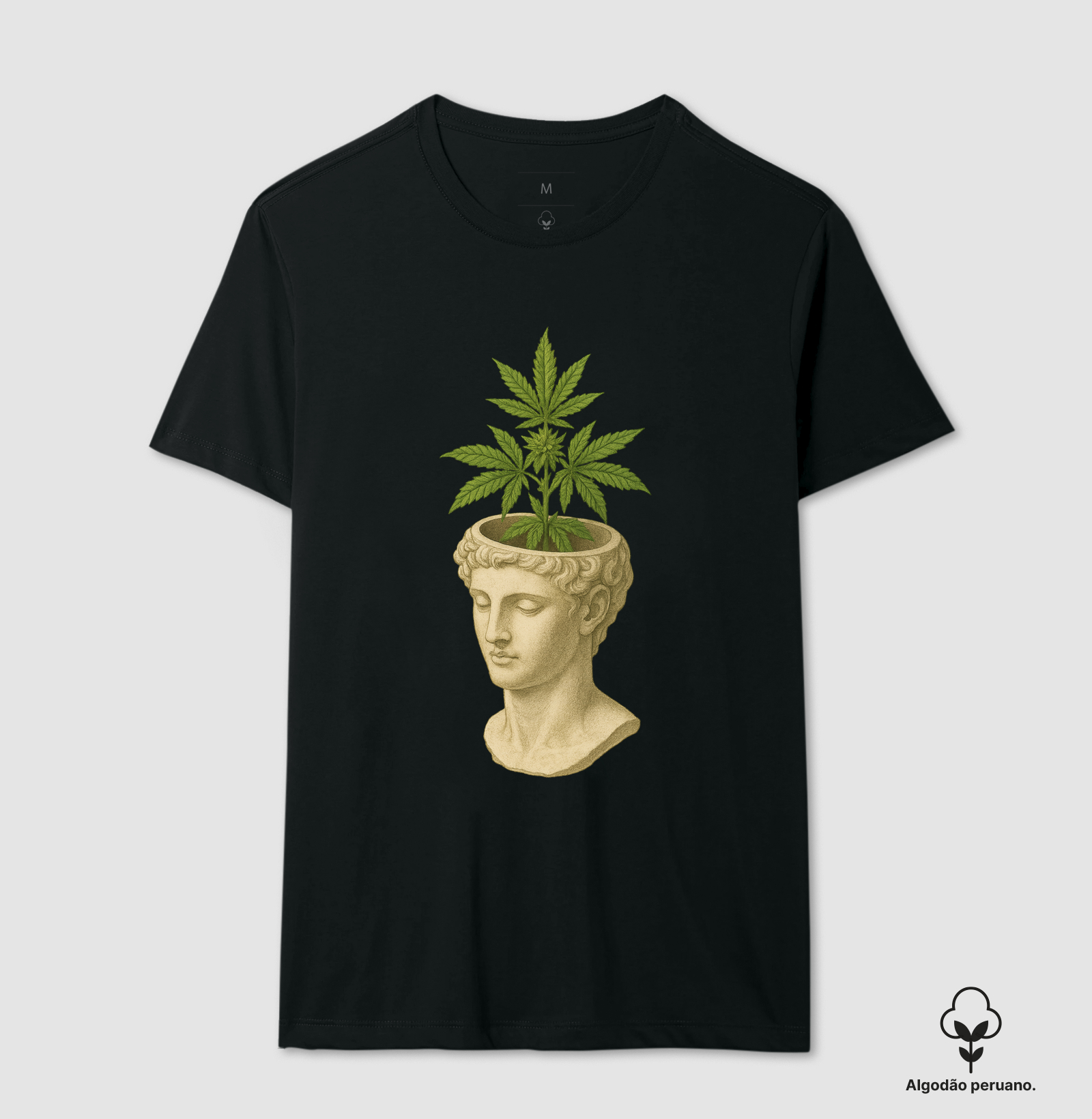 Camiseta algodão peruano - Growing Mind