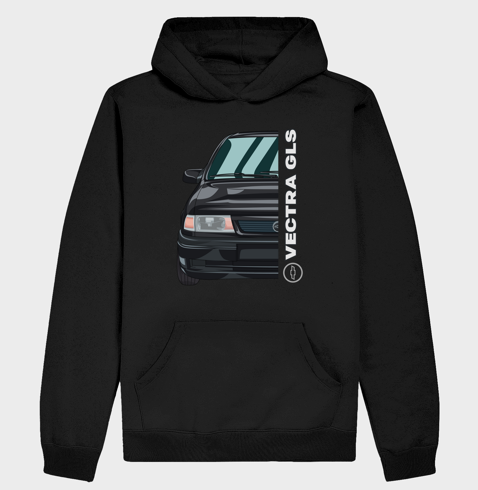 Vectra GLS Preto Perfil