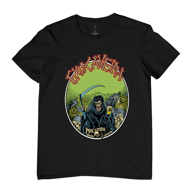 Camiseta Exu Caveira [Rótulo]