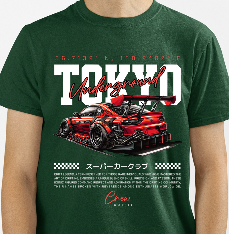 Camiseta - Tokyo Underground Drift