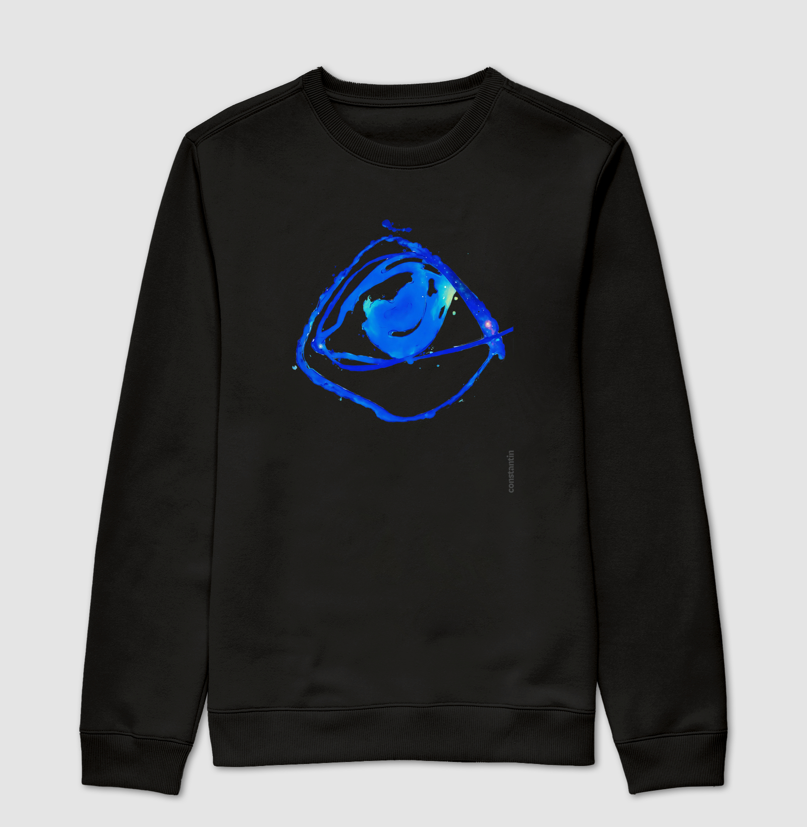 Iris collor blue