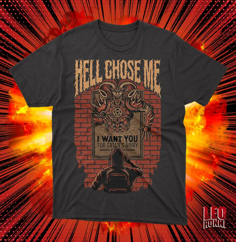 Hell Chose Me - Arte por @drawordie_art