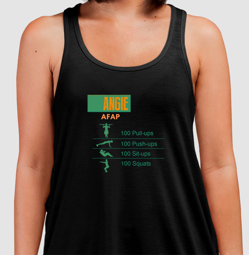 Camiseta Wod Angie