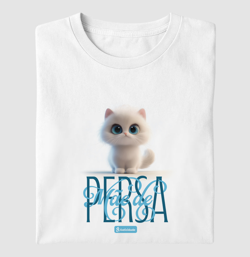 Mãe de Persa Branco: Pura Elegância