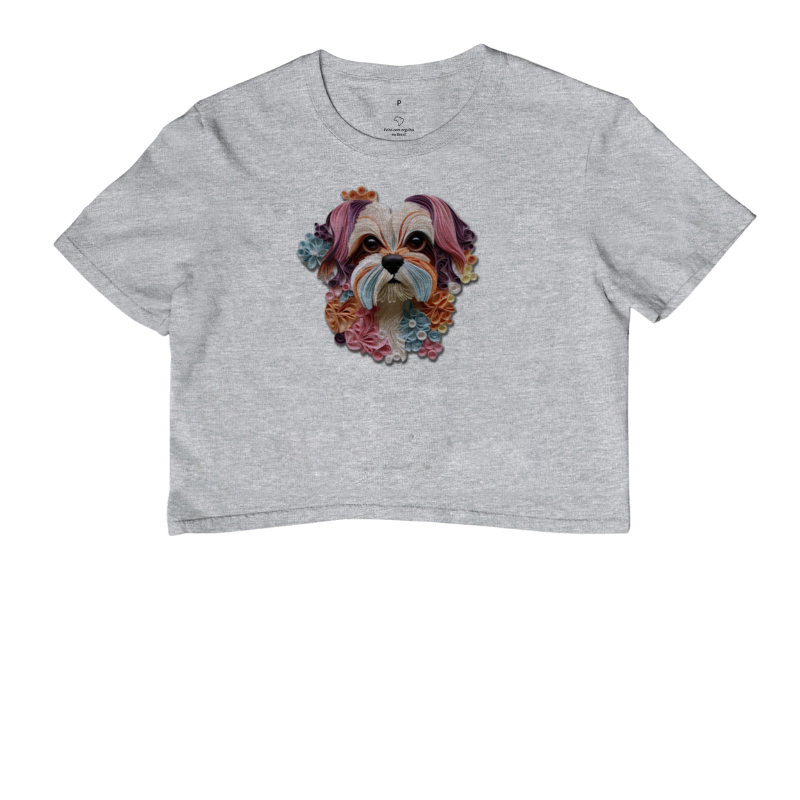 Shih Tzu Paper Quilling Cropped