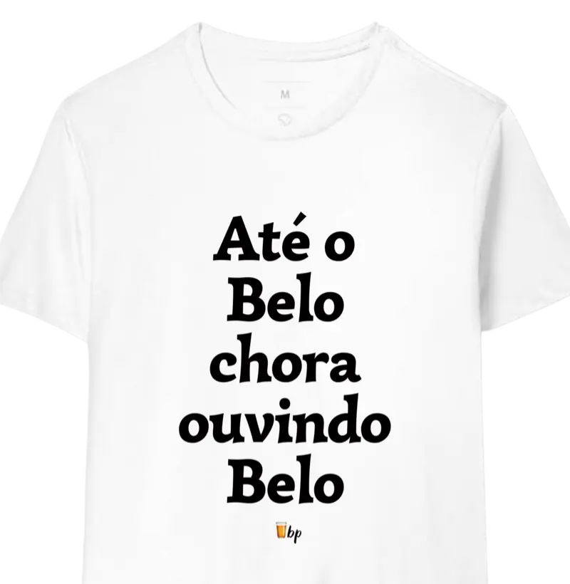 Belo emocionado