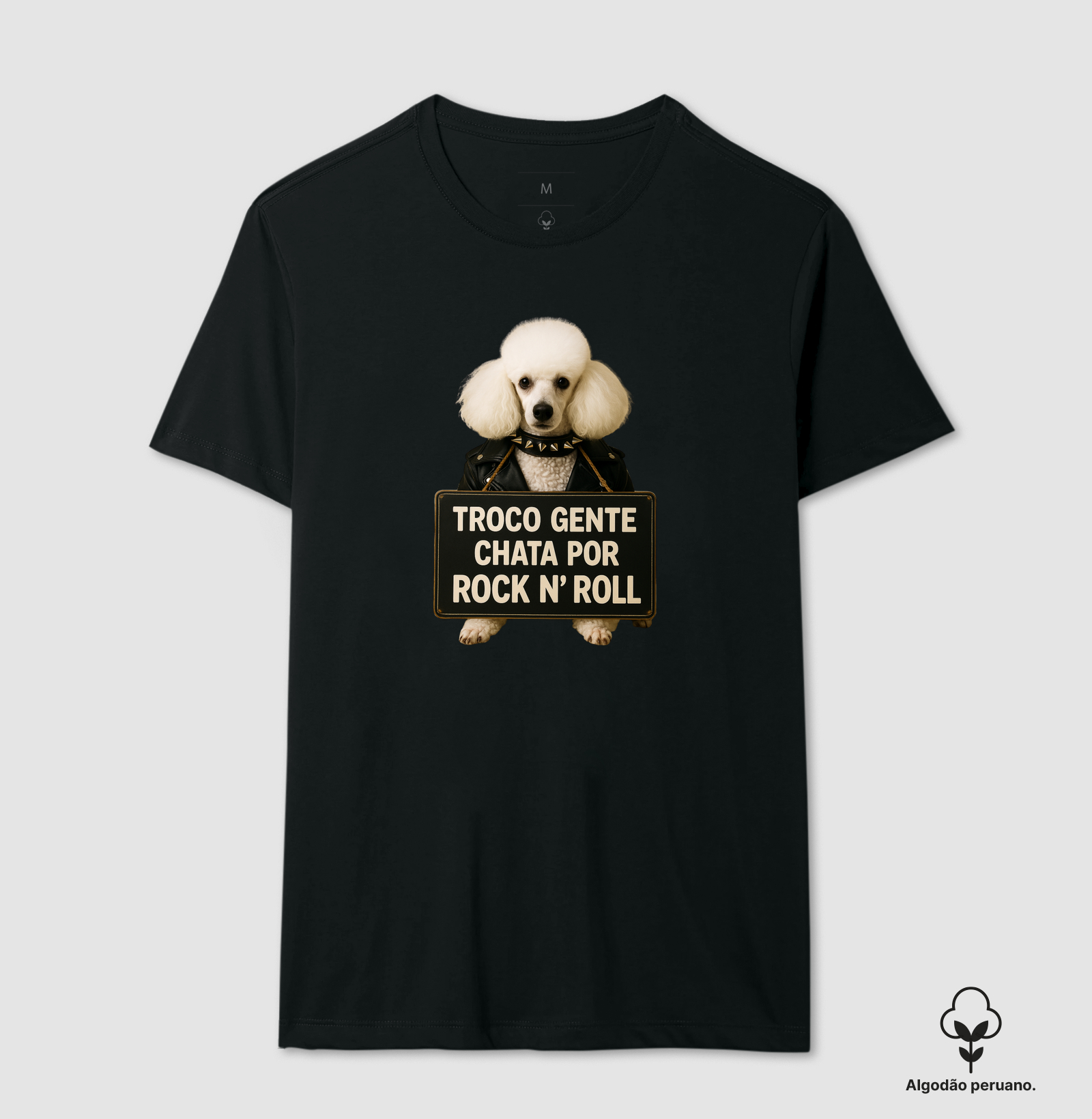 Troco gente chata por rock n 'roll poddle