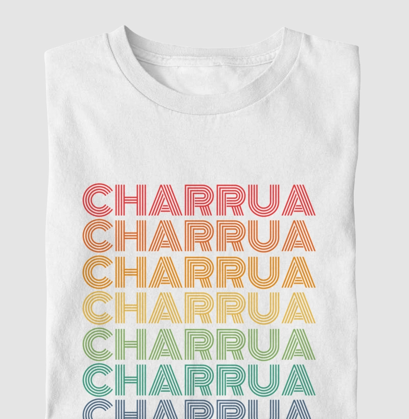 Charrua Letreiro Retrô