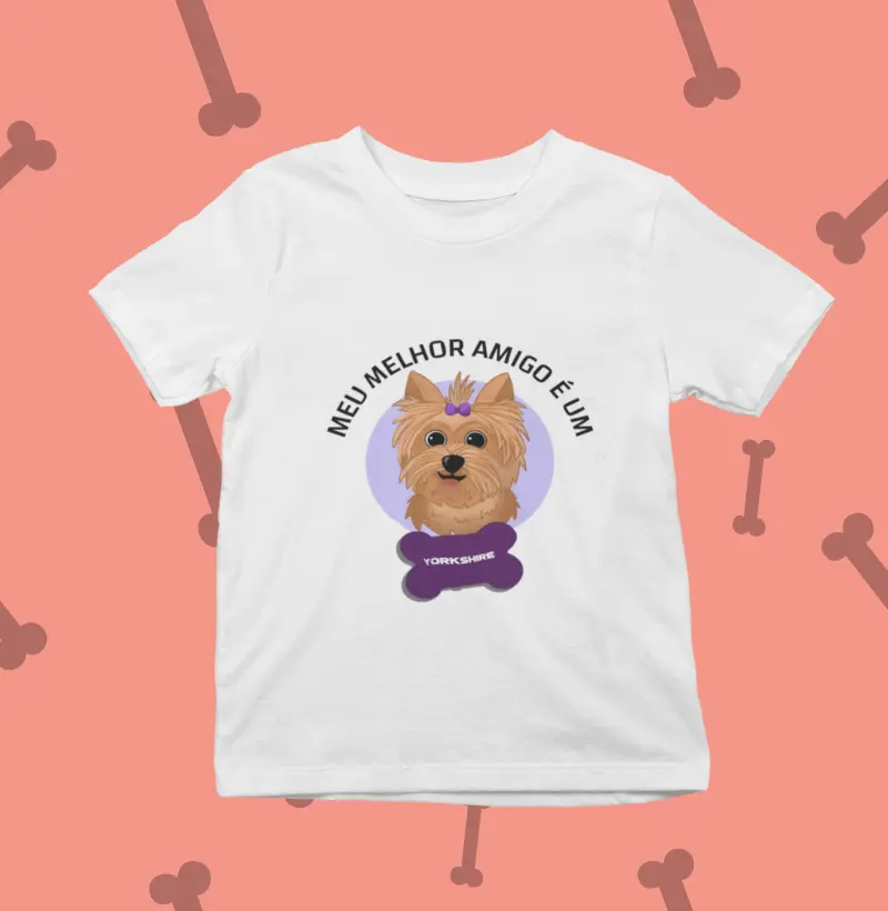 Meu melhor amigo é um Yorkshire kids