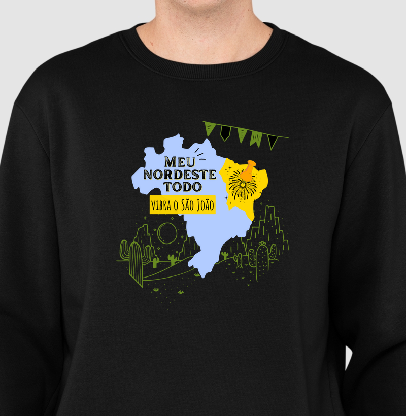 Meu nordeste todo vibra o São João