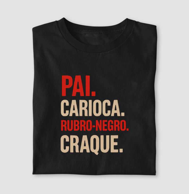 Pai. Carioca. Rubro-Negro. Craque.