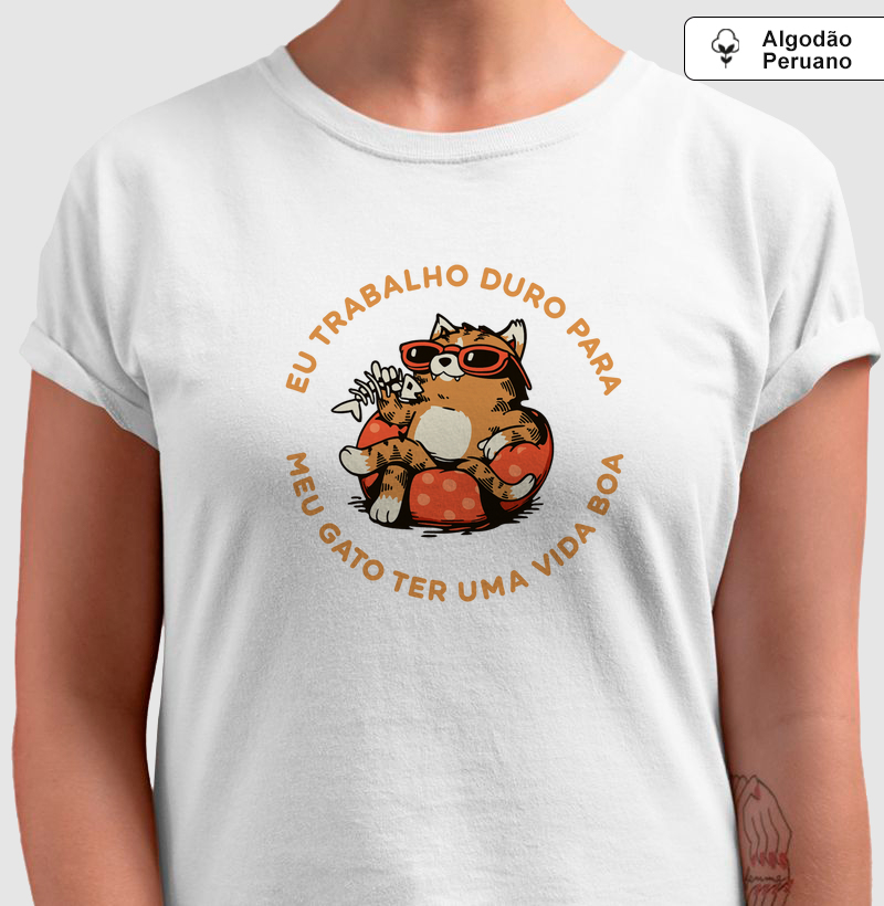 Vida boa pro meu gato