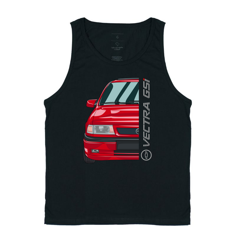 Vectra GSI Vermelho Bach Perfil