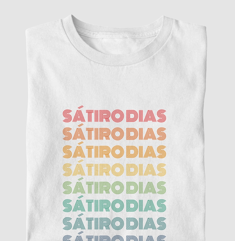 Sátiro Dias Letreiro Retrô